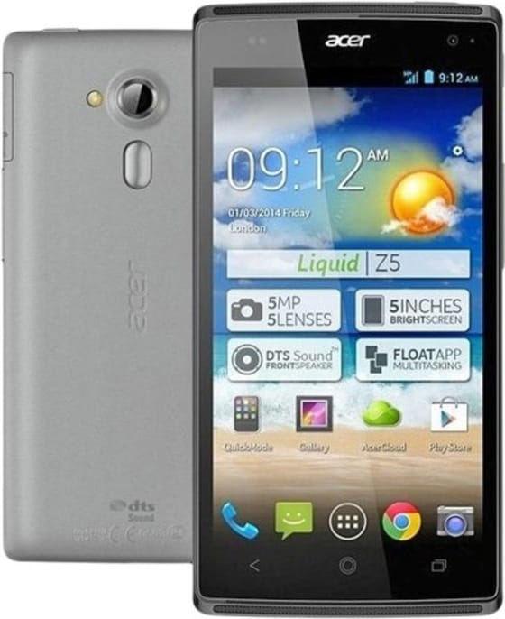 Acer Liquid Z150 Gentle Gray