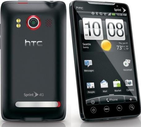 HTC EVO 4G Preto