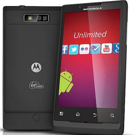 Motorola Triumph Black