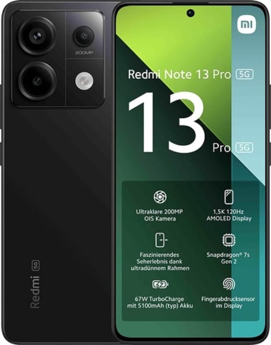 Xiaomi Redmi Note 13 Pro 5G NeroMezzanotte