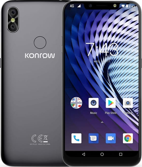 Konrow Sky Plus Negro