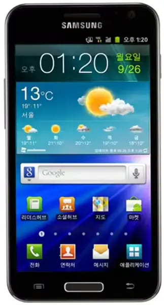Samsung Galaxy S II HD LTE Negro