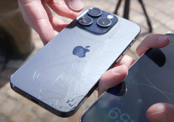 A Remarkable Trial: The New iPhone 15 Pro Survives Challenging Drop Test from Highspeed Drifting Car