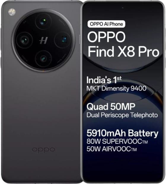 Oppo Find X8 Pro 5G Weltraumschwarz