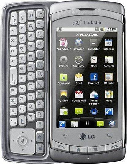 LG Shine Plus Silber