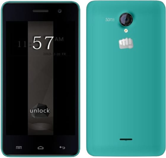 Micromax A106 Unite 2 VerdeSuave