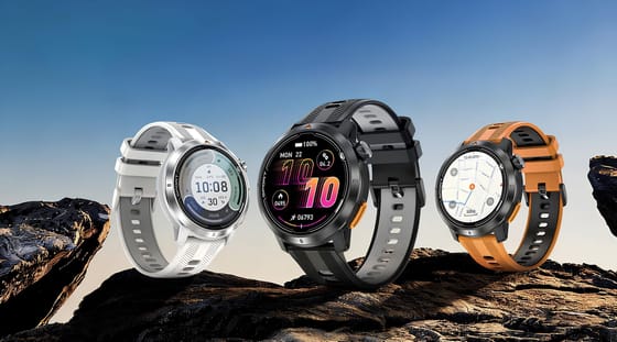 Rollme G9 es un reloj inteligente de 32 gramos con mapas sin conexión, GPS dual y batería de 15 días