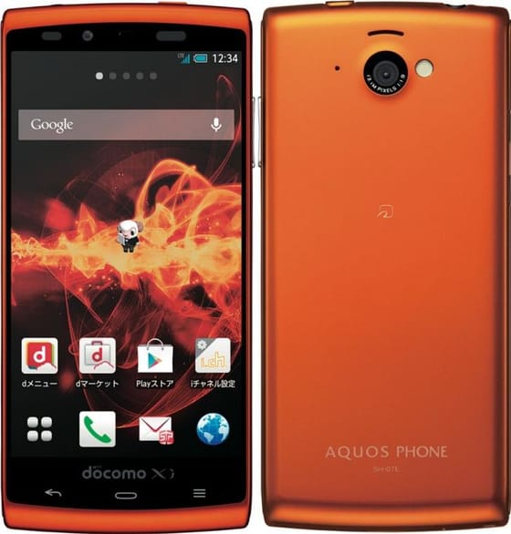Sharp Aquos Phone si Orange