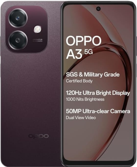 Oppo A3 5G (2024) Nebelrot