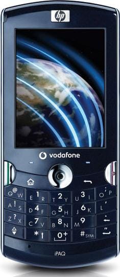 Hewlett-Packard iPAQ Voice Messenger Azul