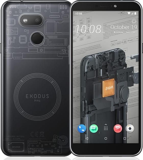 HTC Exodus 1s Negro