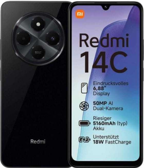 Xiaomi Redmi 14C 4G NFC Midnight Black