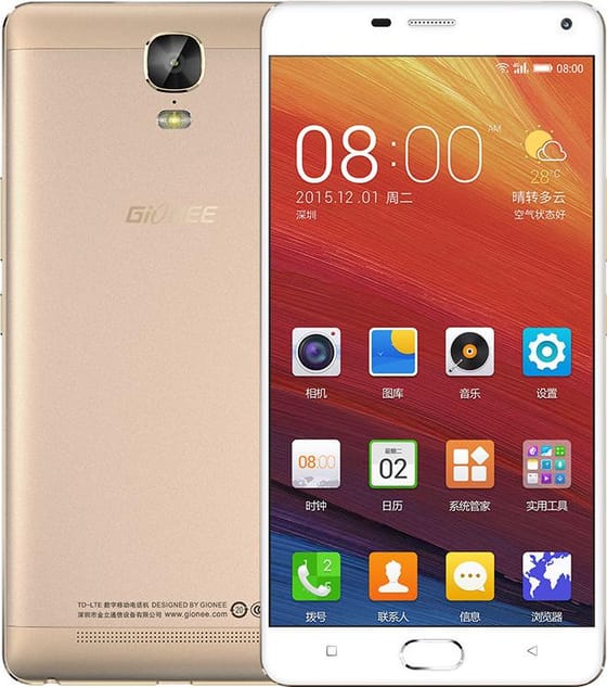 Gionee Marathon M5 Plus Blanc