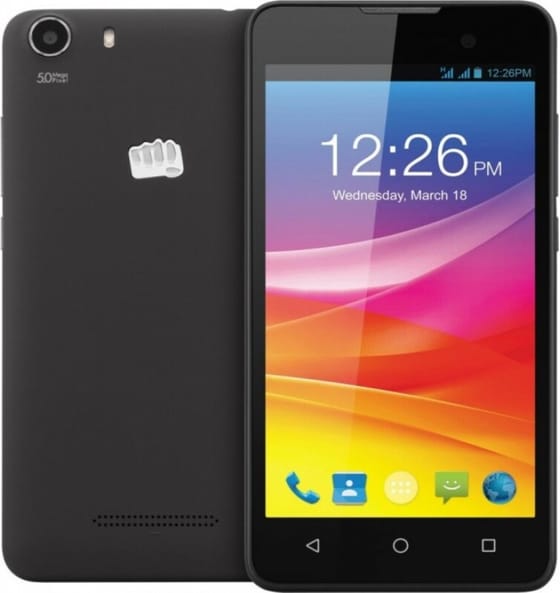 Micromax Q334 Canvas Spark 2 Preto