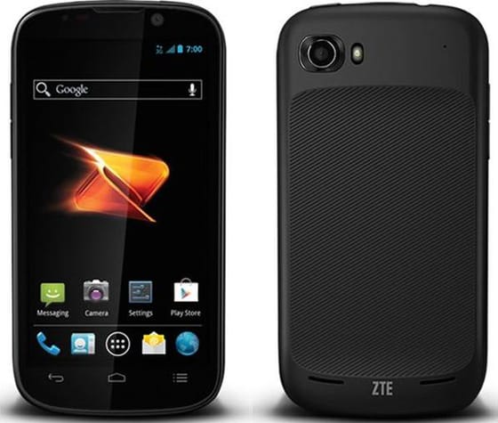 ZTE Warp Black