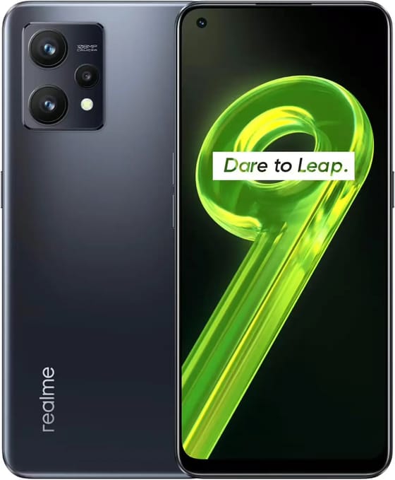 Oppo Realme 9 4G (2022) Meteor Black