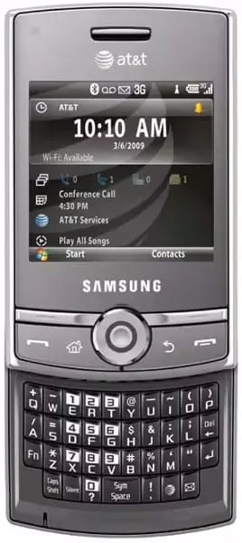 Samsung Propel Pro Aluminium Blanc