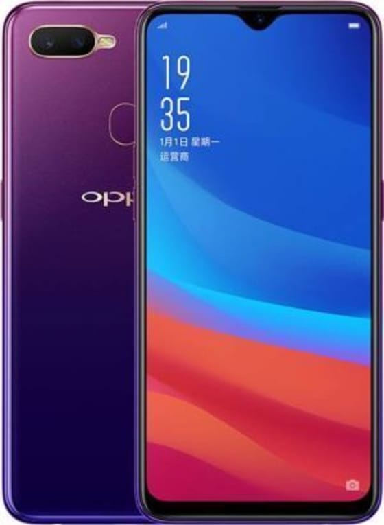 Oppo A7x Starry Purple