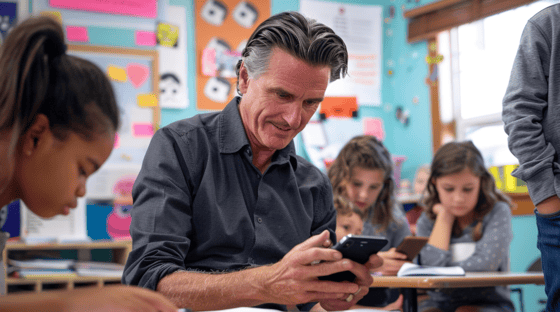 California Governor Newsom Proposes Statewide Restrictions for Smartphone Usage in Schools