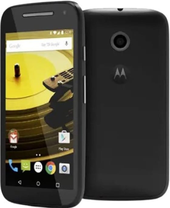 Motorola Moto E 2nd Gen Dual SIM 4G LTE DTV Black