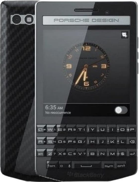 RIM Blackberry Porsche Design P9983 Schwarz