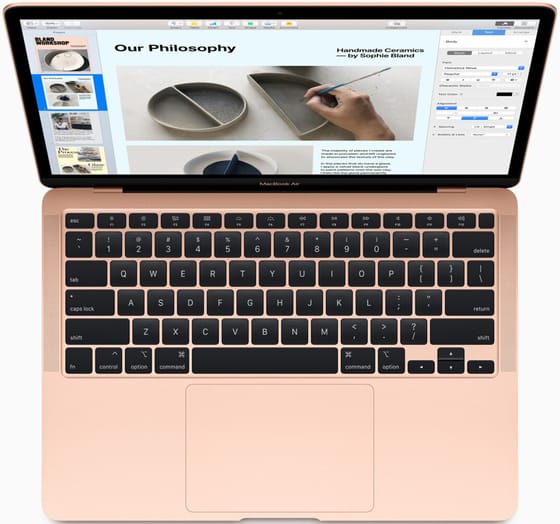 Apple MacBook Air (2020) Gold Ouro