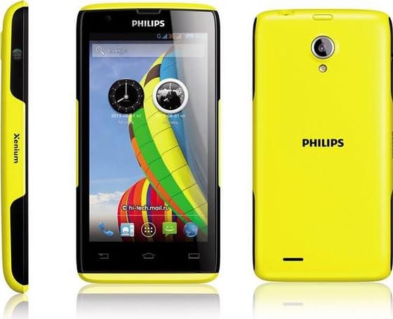 Philips Xenium W6500 Giallo