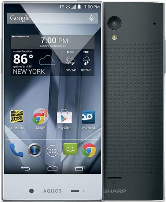 Sprint Sharp AQUOS Crystal Black
