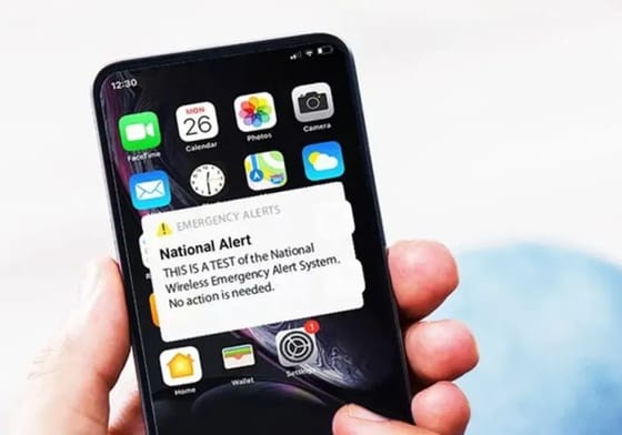Nationwide Examination of Advisory Alert Capabilities Across Various Media and Devices Is Set to Take Place
