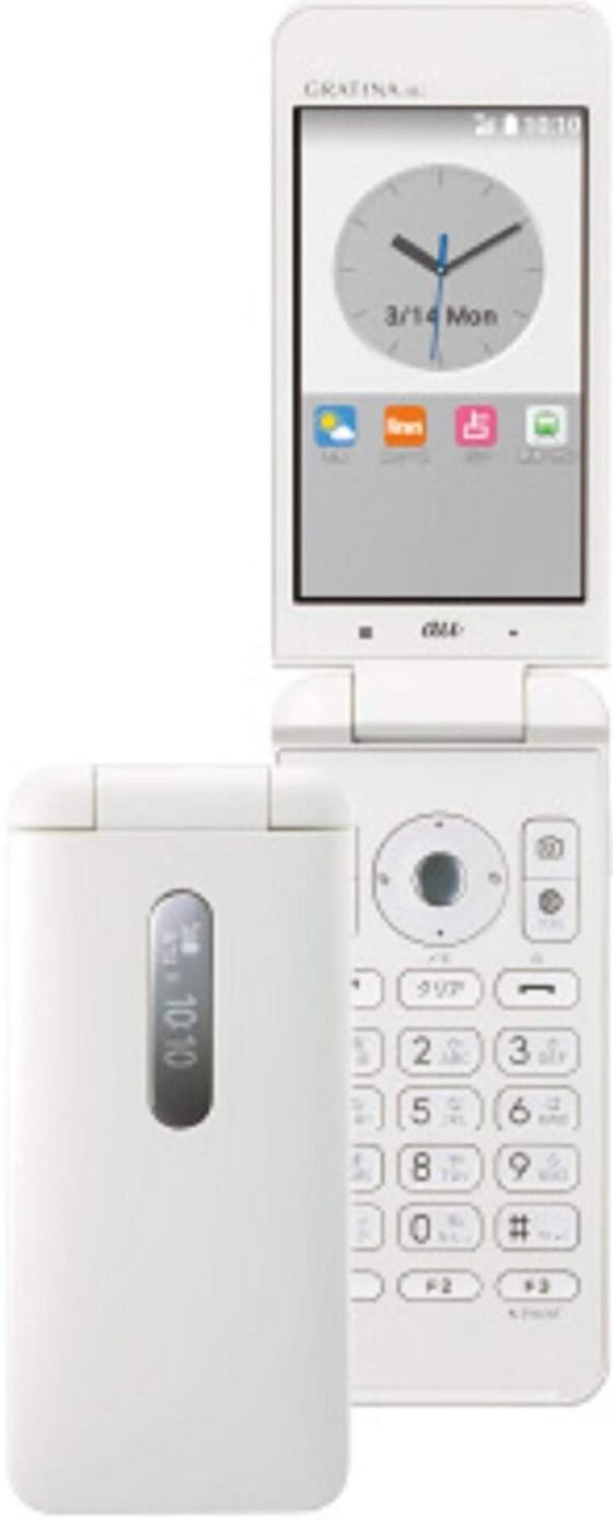 Kyocera au GRATINA 4G Blanc