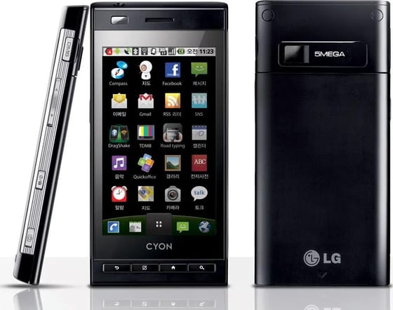 LG Optimus Z Preto