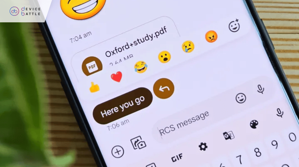 What is RCS chat service