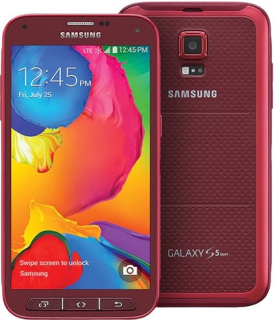 Samsung Galaxy S5 Sport VermelhoCereja