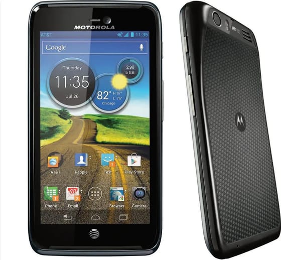 Motorola ATRIX HD Noir