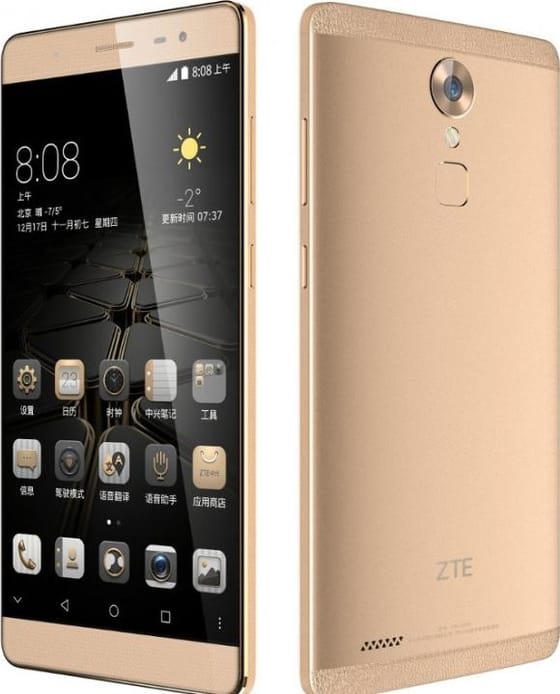 ZTE Axon Max Gold