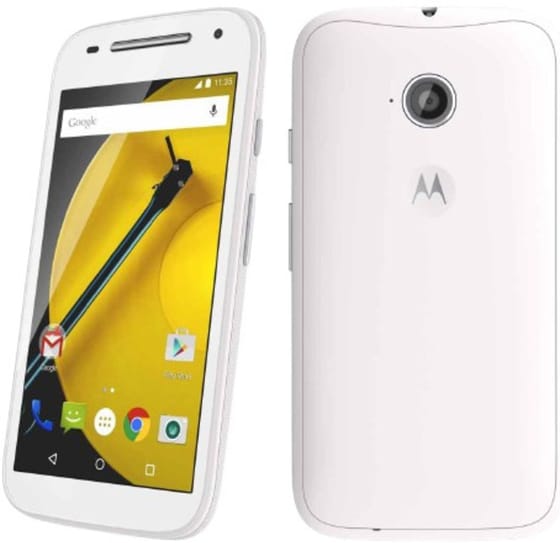 Verizon Moto E 2nd Gen Blanc