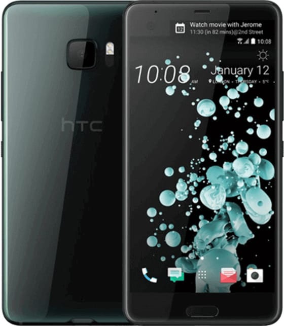 HTC U Ultra Brilliant Schwarz
