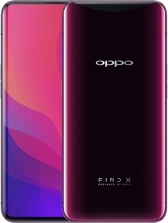 Oppo Find X VermelhoBordeaux