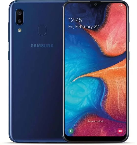 Samsung Galaxy A20 (2019) Deep Blue