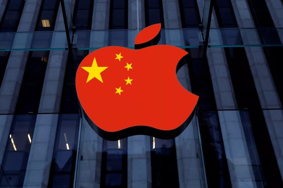 Nur das iPhone von Apple verzeichnet im Januar dieses Jahres in China ein Umsatzwachstum