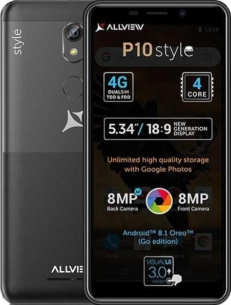 Allview P10 Style Noir
