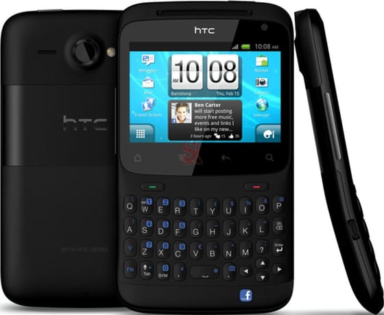 HTC ChaCha Noir
