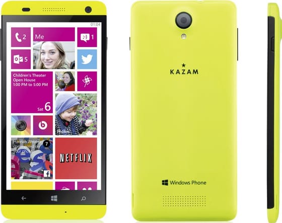 Kazam Thunder 450W Yellow