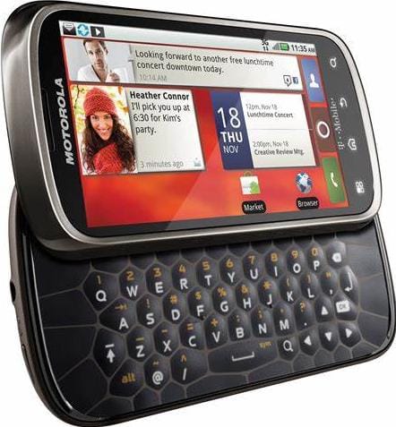 Motorola CLIQ 2 Negro