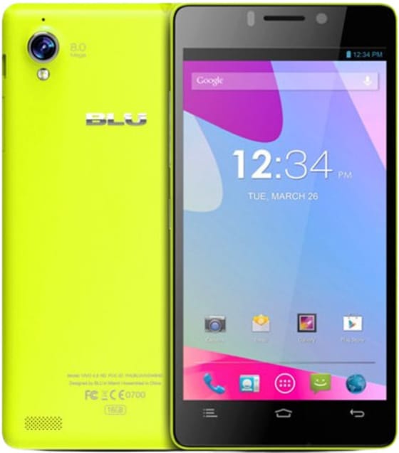 Blu Vivo 4.8 Giallo