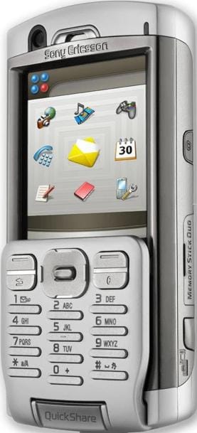 Sony Ericsson P990 PrataPremium