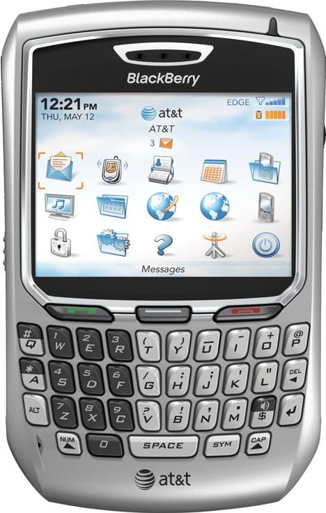RIM BlackBerry 8700c Silber/Schwarz