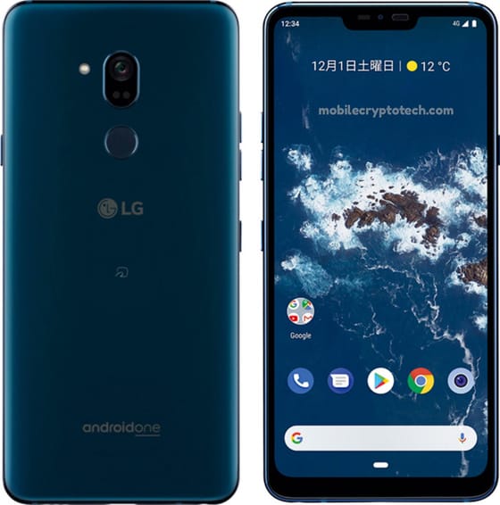 LG Android One X5 Bleu