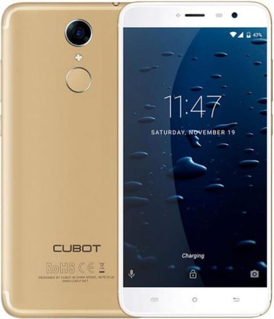Cubot Note Plus Ouro