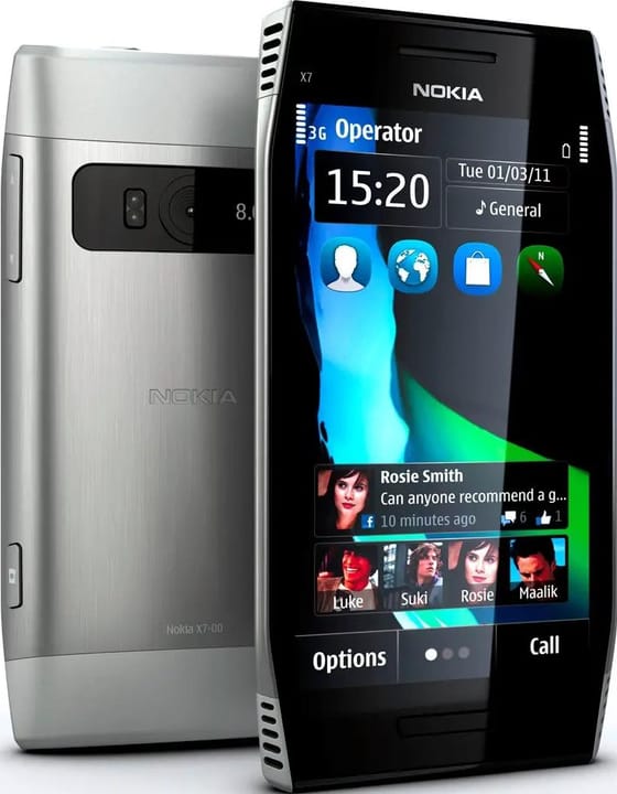 Nokia X7 AcierFoncé
